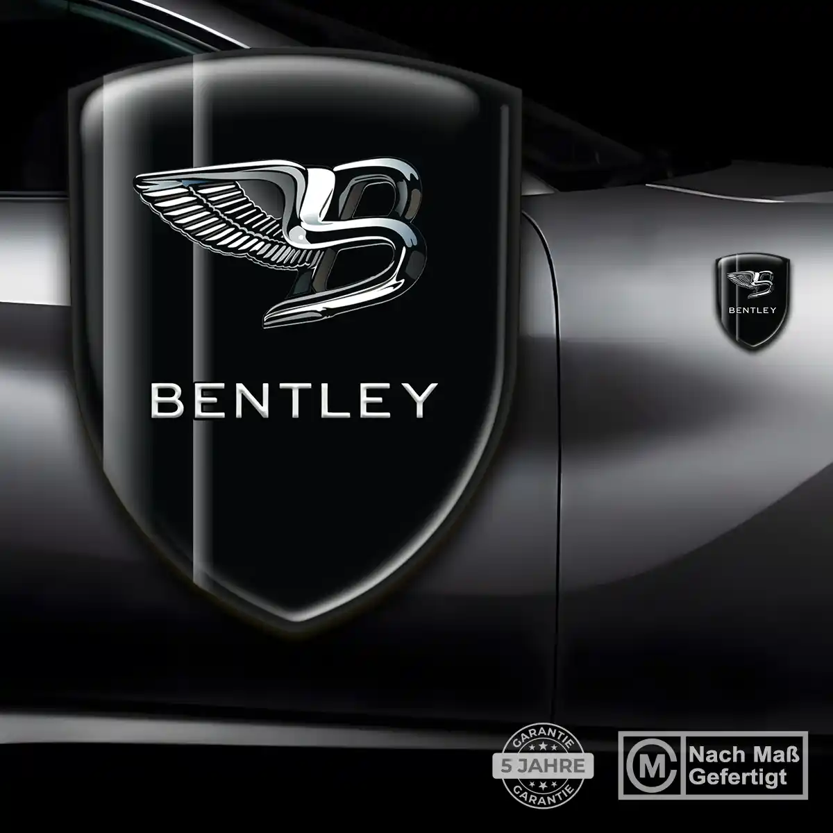 Bentley Aufkleber Wappen Modernes Design
