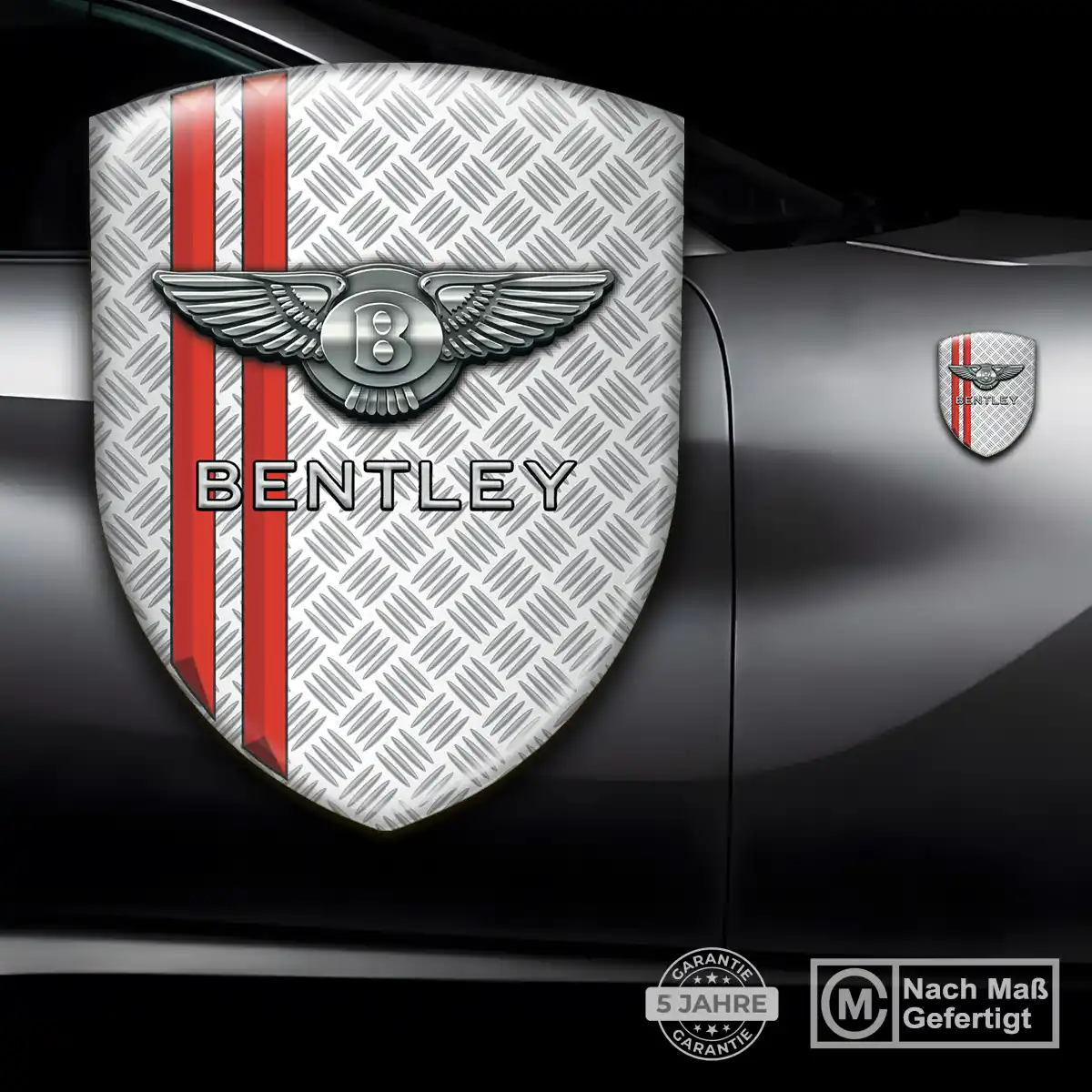 Bentley Aufkleber Wappen Premium-Edition
