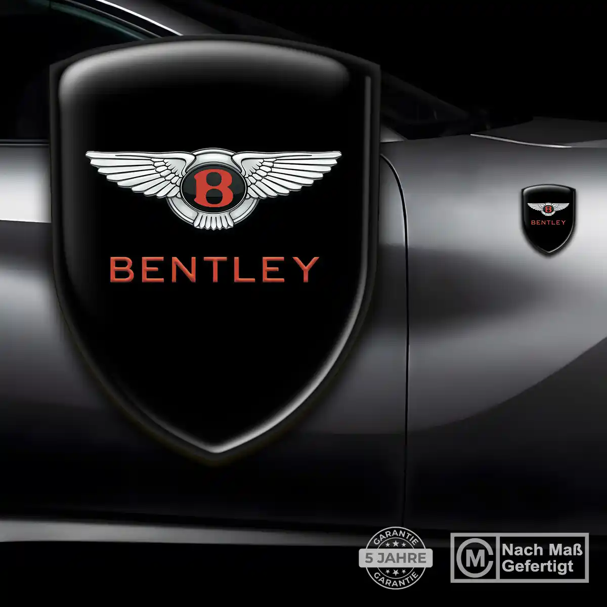 Bentley Emblem Aufkleber Auto Ausdrucksstarkes Design