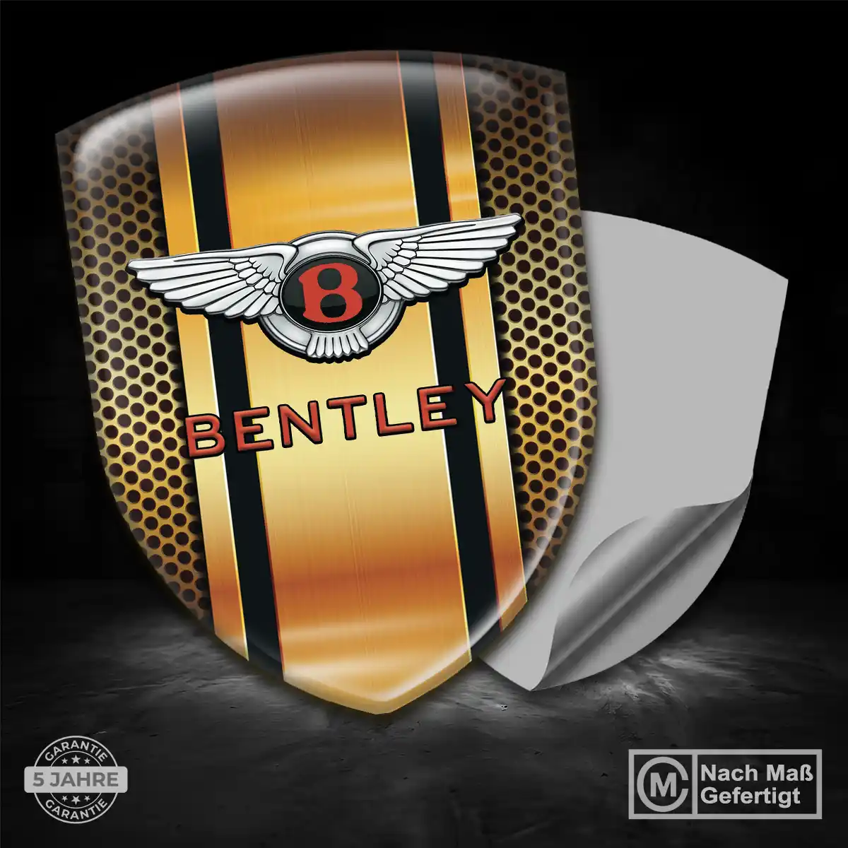 Bentley Emblem Aufkleber Auto Elegantes Design