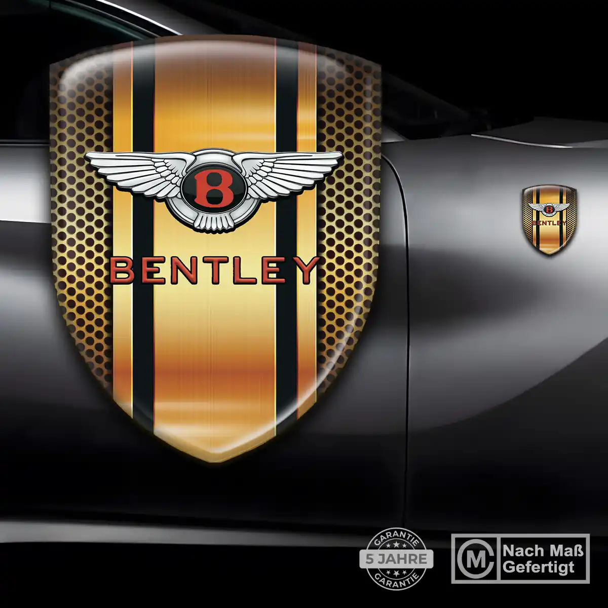 Bentley Emblem Aufkleber Auto Elegantes Design