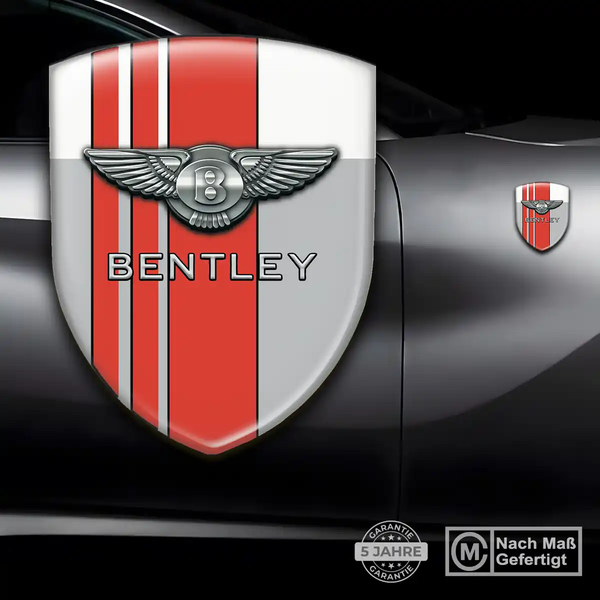 Bentley Emblem Aufkleber Auto Höchste Qualität