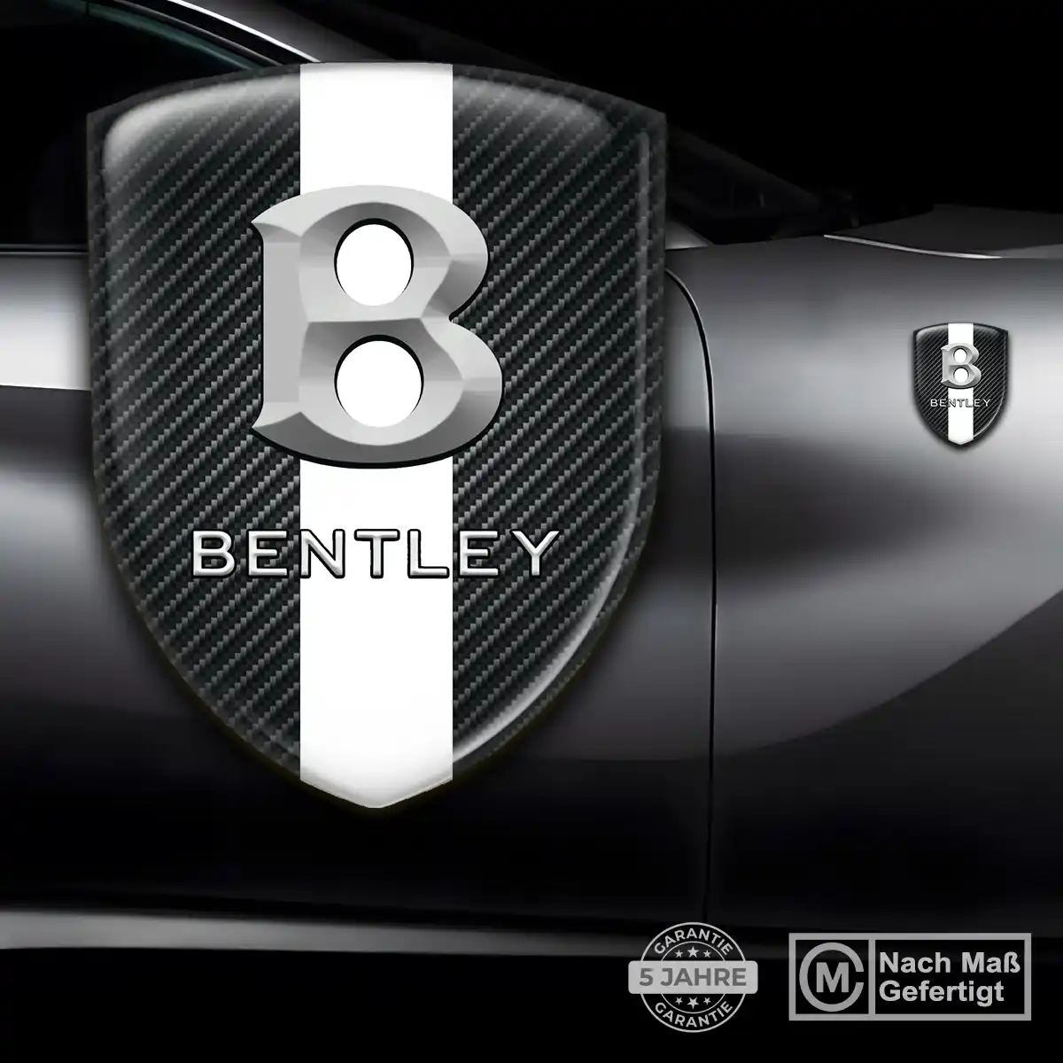 Bentley Emblem Aufkleber Auto Hochwertiges Harz