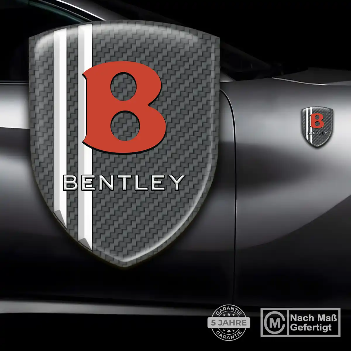Bentley Emblem Aufkleber Auto Stilvolles Design