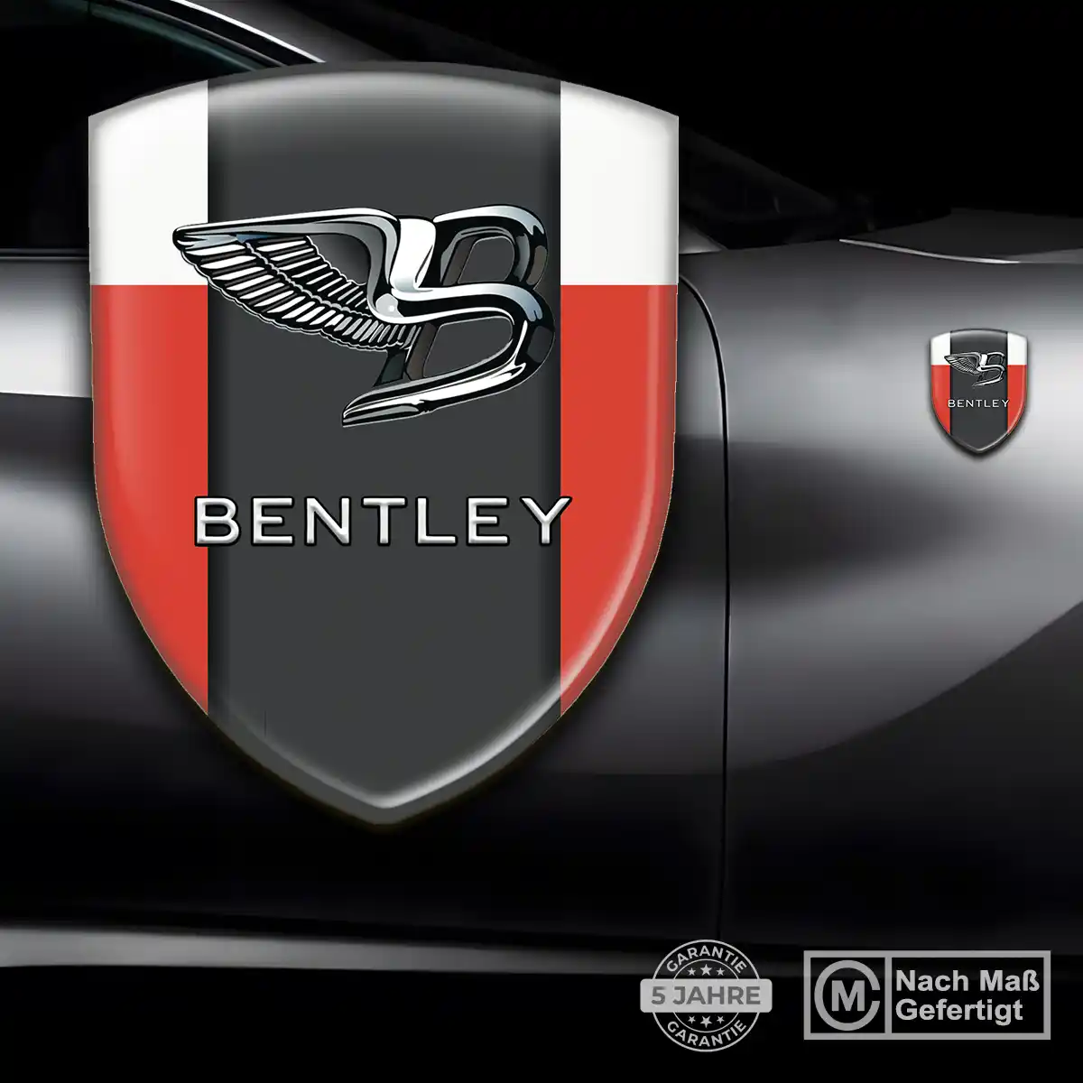 Bentley Emblem Aufkleber Elegantes Design