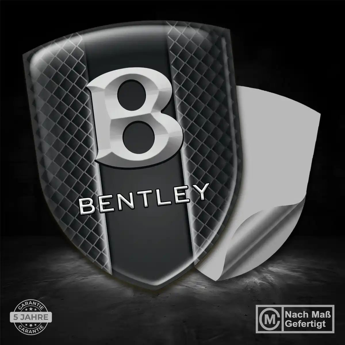 Bentley Emblem Aufkleber Höchste Qualität