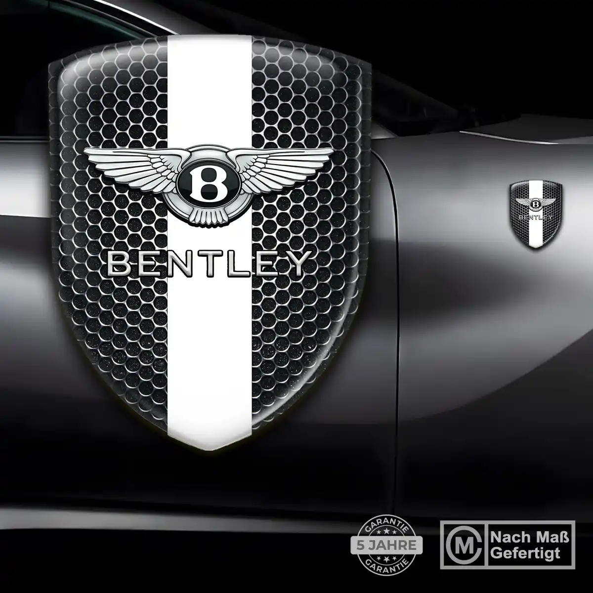 Bentley Emblem Aufkleber Interieurdesign