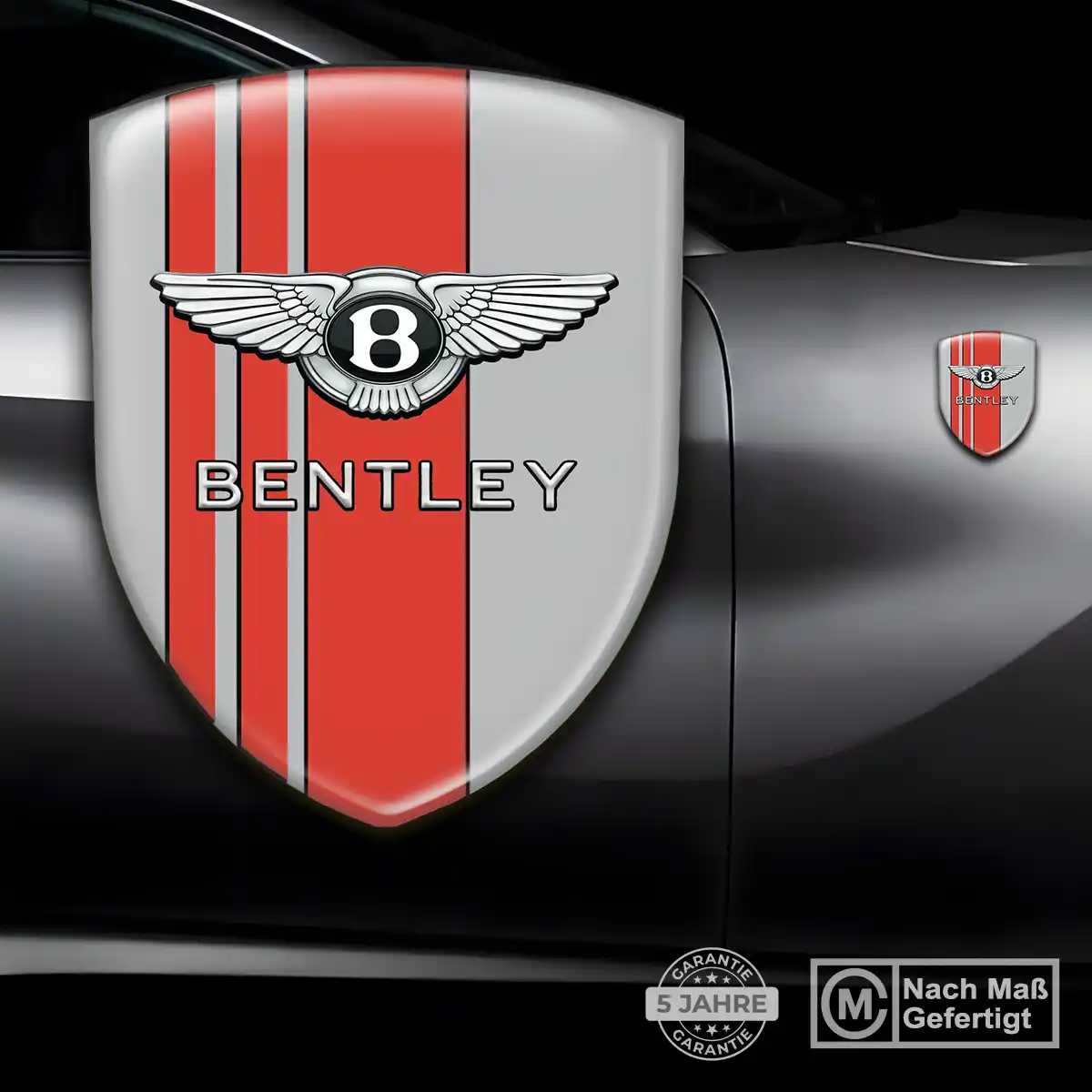 Bentley Emblem Aufkleber Stilvolles Design