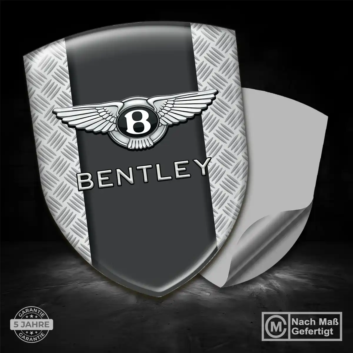 Bentley Emblem Aufkleber Wappen Anspruchsvolles Design