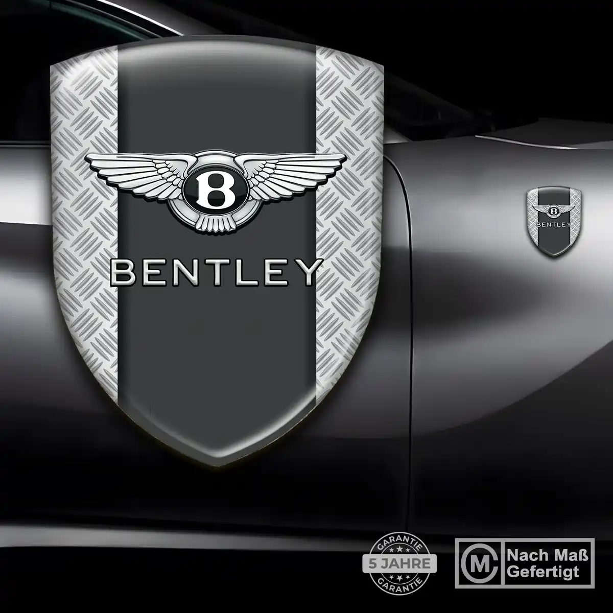 Bentley Emblem Aufkleber Wappen Anspruchsvolles Design
