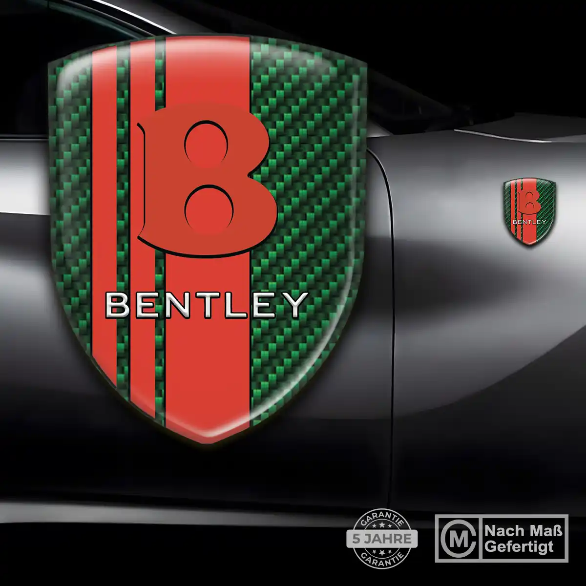 Bentley Emblem Aufkleber Wappen Auto Elegantes Design