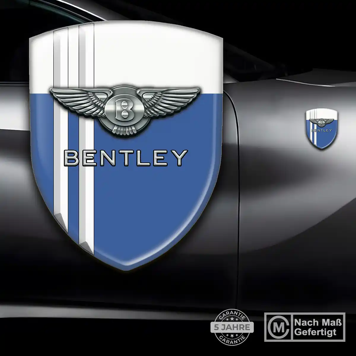 Bentley Emblem Aufkleber Wappen Auto Hohe Qualität