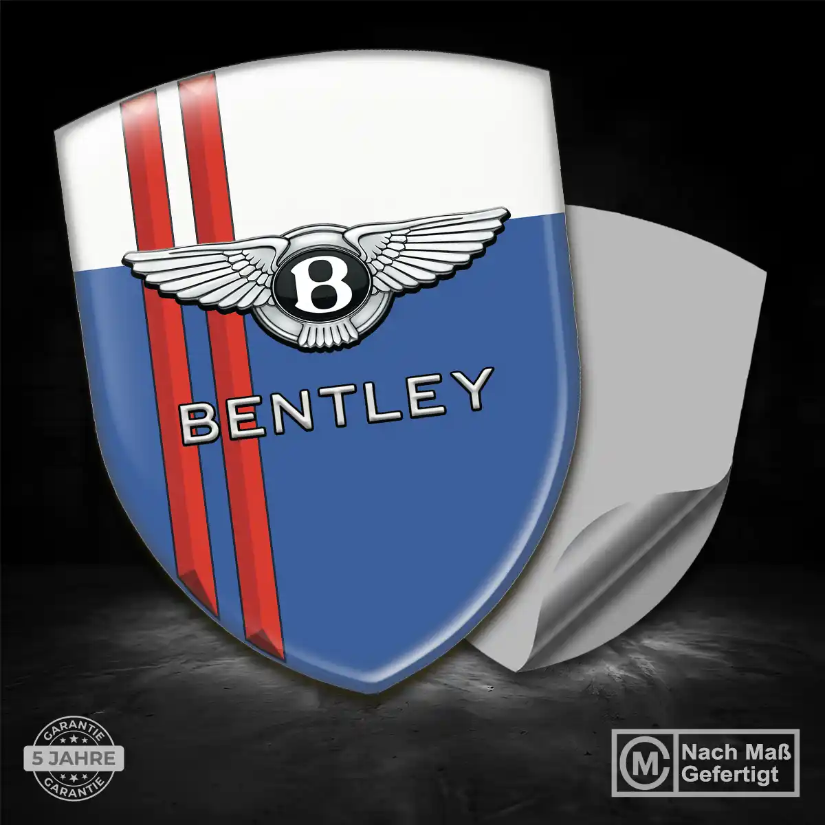 Bentley Emblem Aufkleber Wappen Auto Premium-Edition
