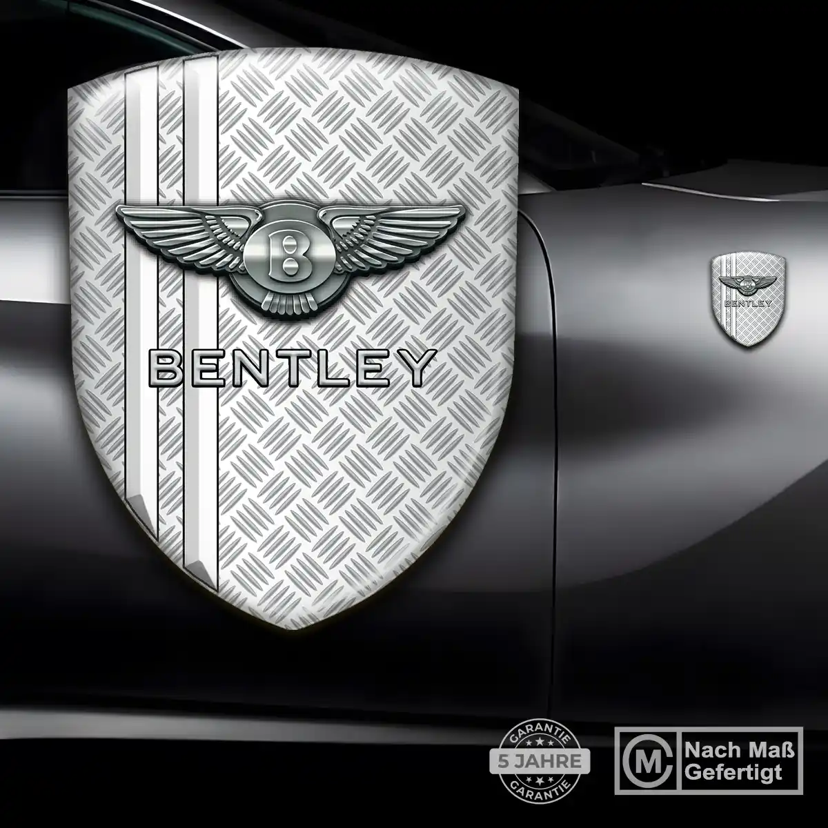 Bentley Emblem Aufkleber Wappen Auto Premiumqualität