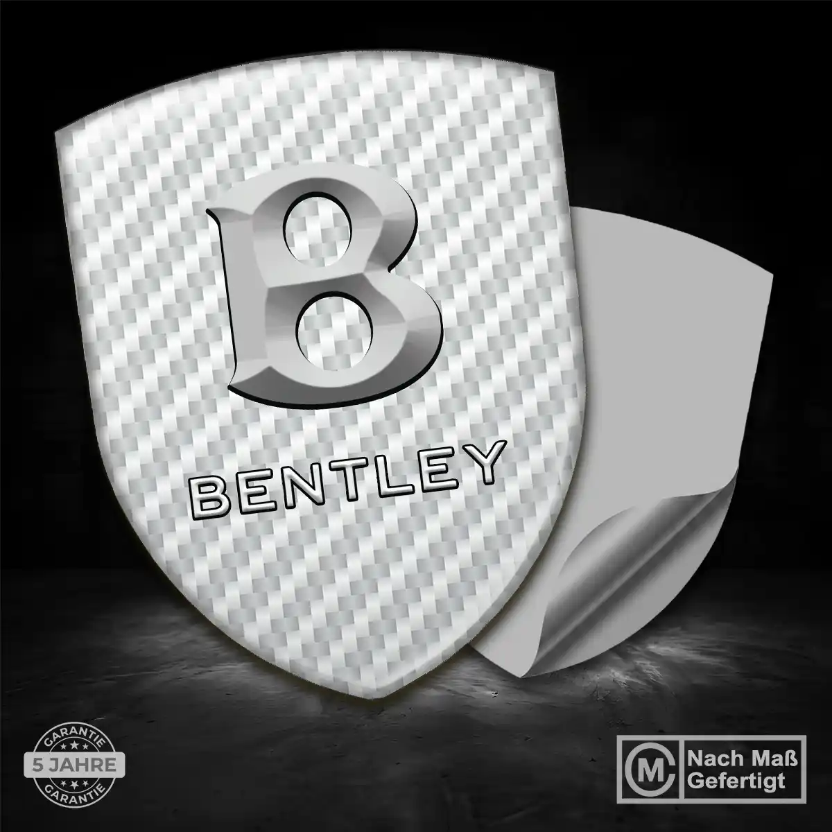 Bentley Emblem Aufkleber Wappen Überzeugende Qualität