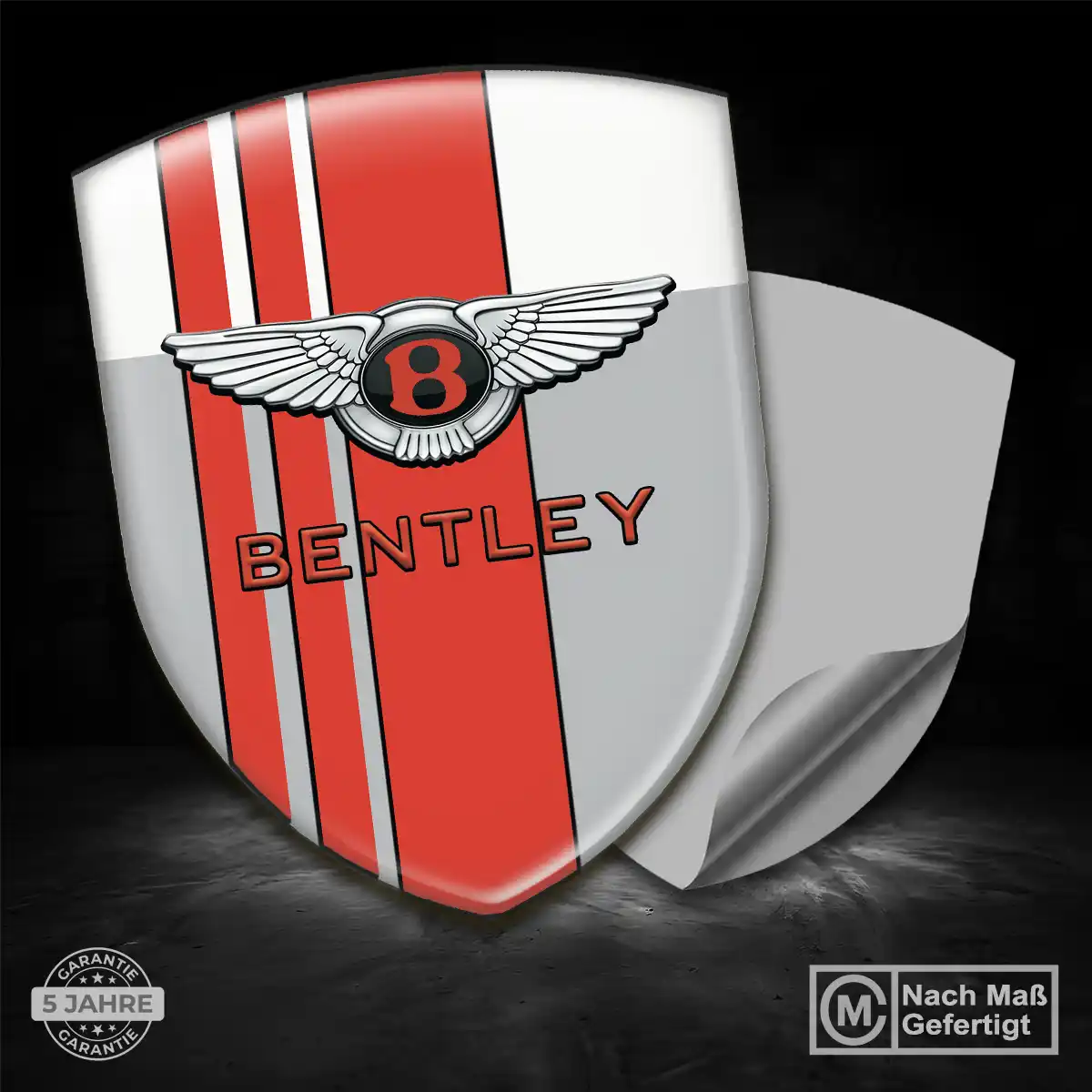 Bentley Emblem Aufkleber Wappen Erstklassige Qualität
