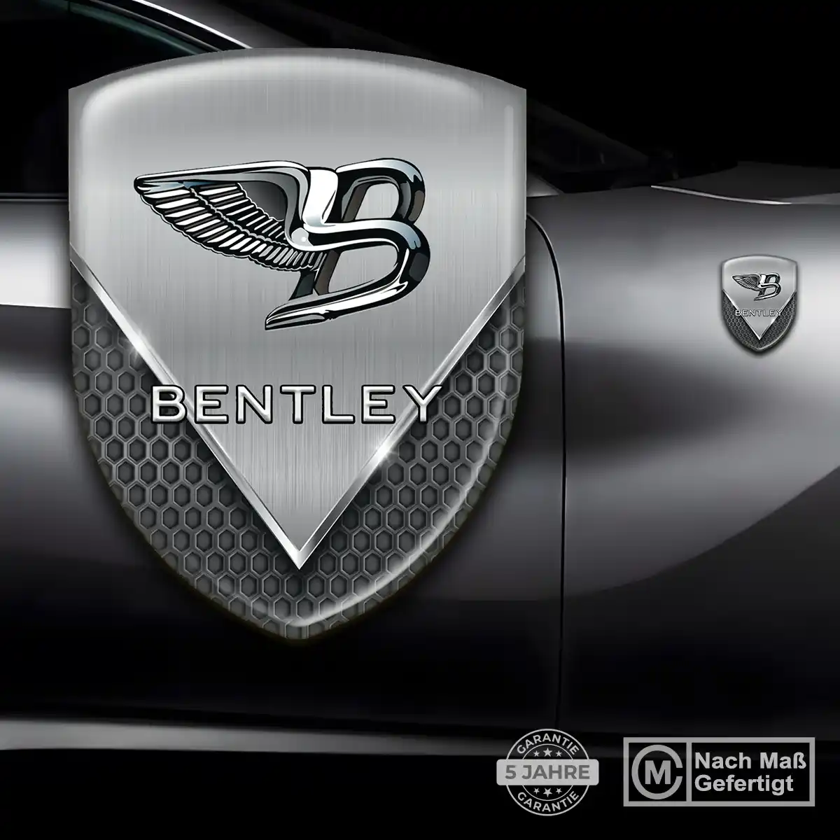 Bentley Emblem Aufkleber Wappen Höchste Qualität