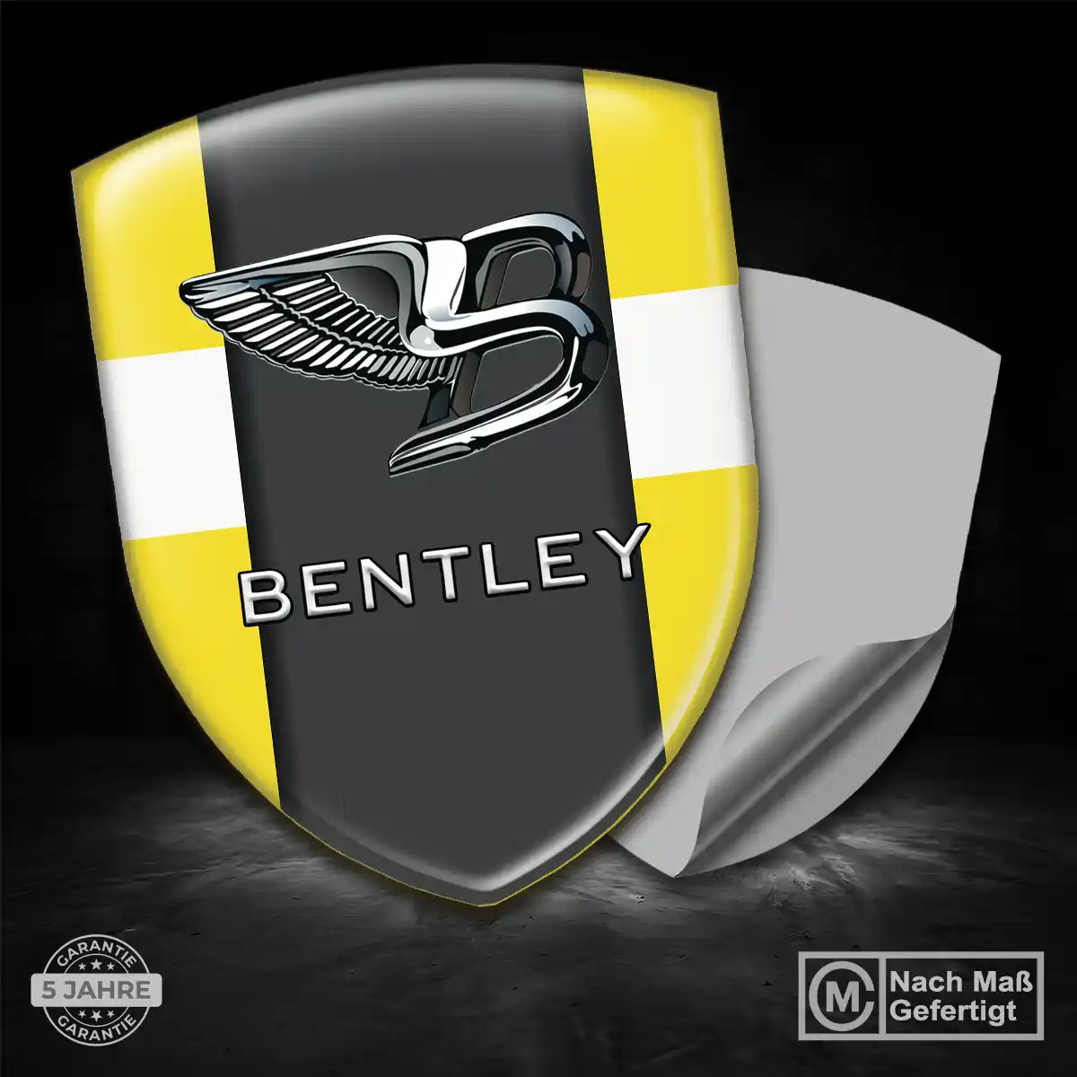 Bentley Emblem Aufkleber Wappen Hohe Qualität