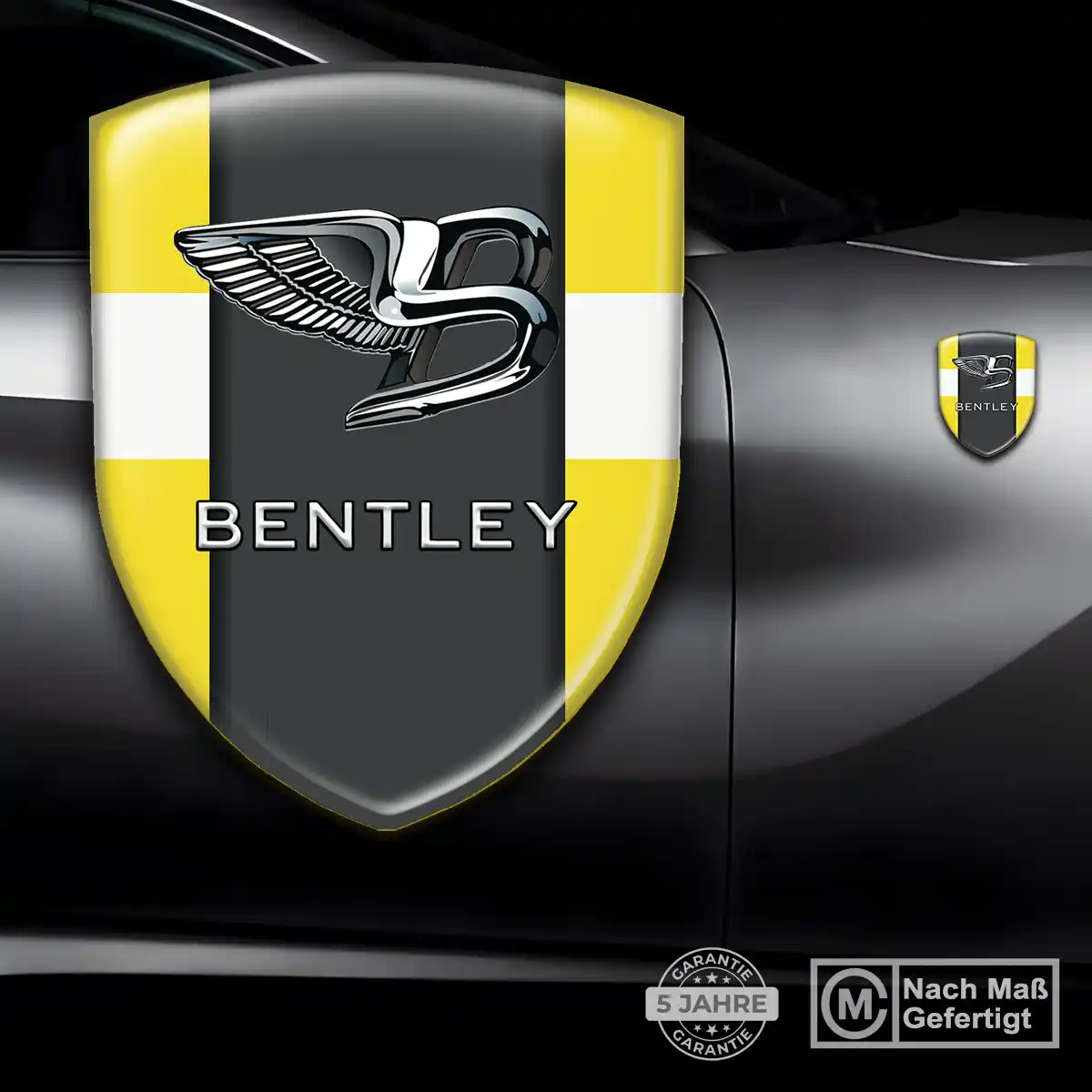 Bentley Emblem Aufkleber Wappen Hohe Qualität