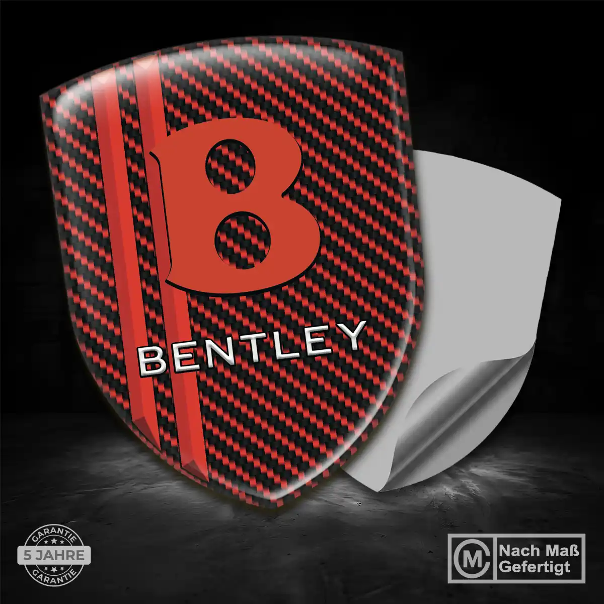 Bentley Emblem Aufkleber Wappen Limitierte Auflage