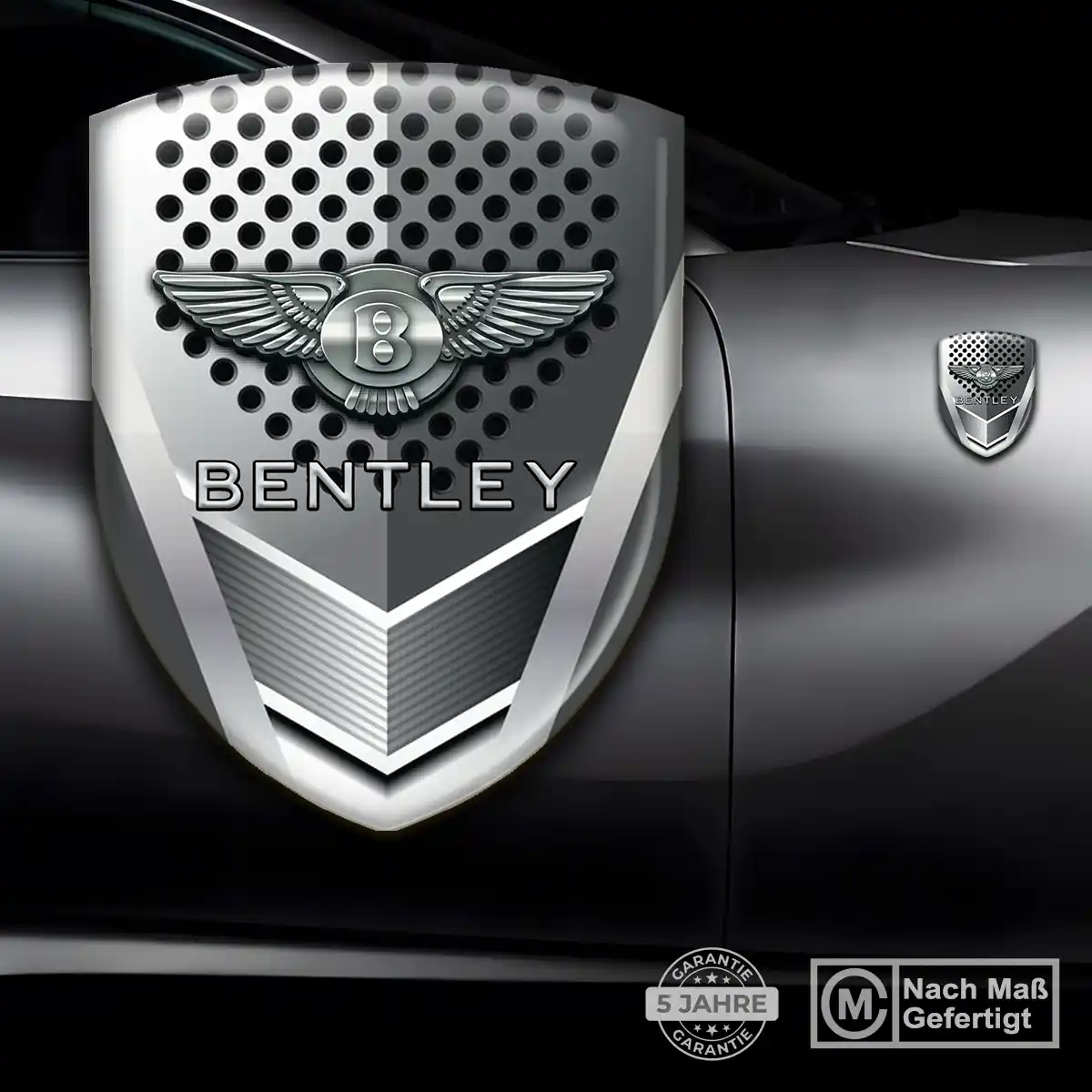 Bentley Emblem Aufkleber Wappen Markenedition