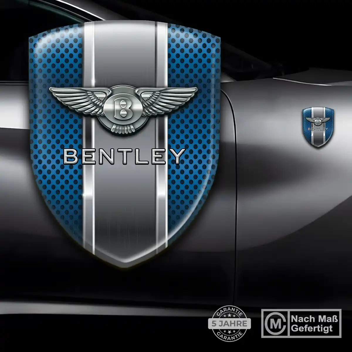 Bentley Emblem Aufkleber Wappen Modernes Design