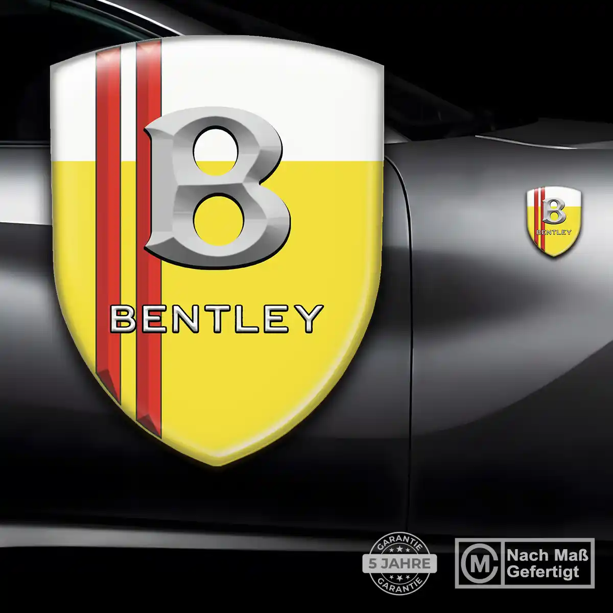 Bentley Emblem Aufkleber Wappen Premiumqualität