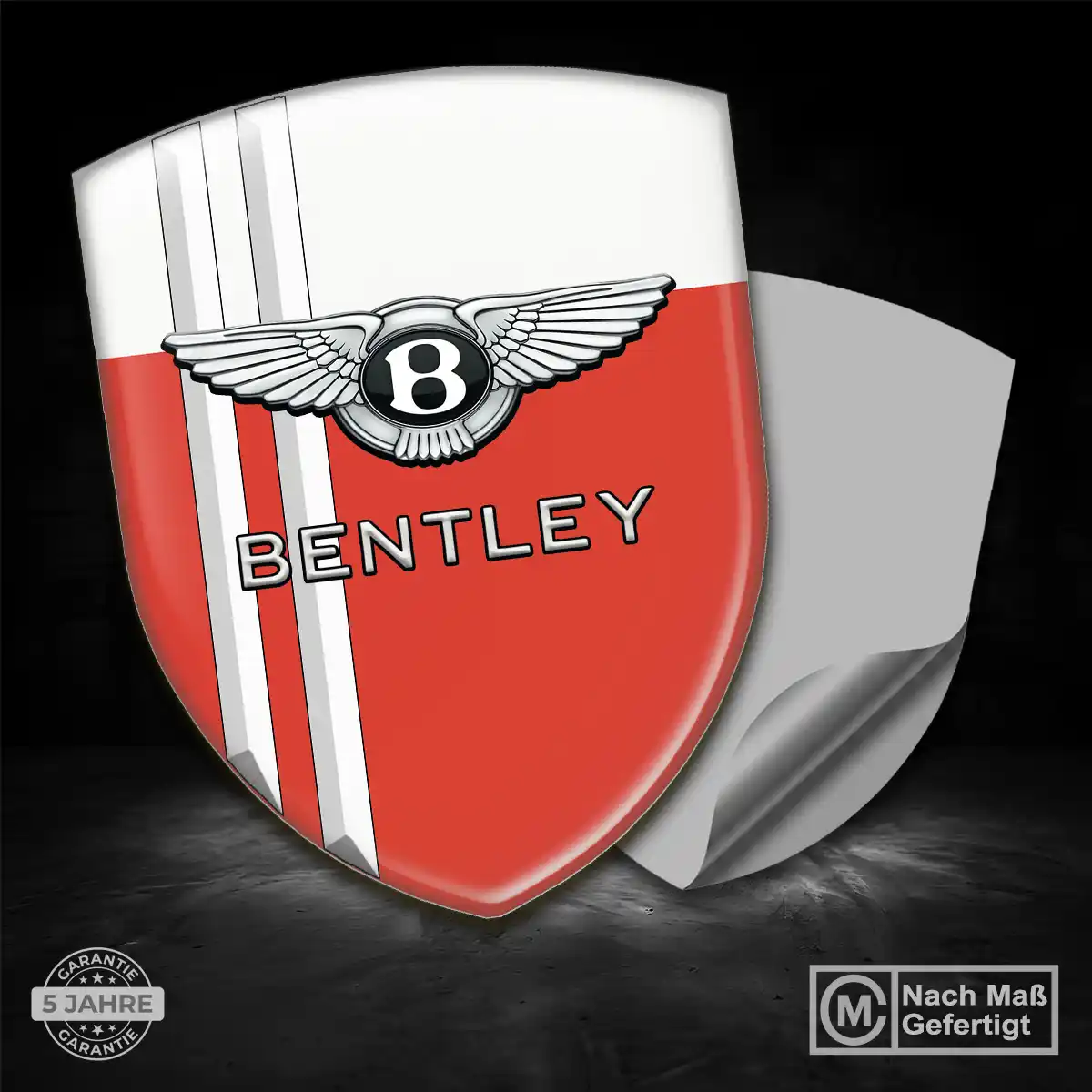 Bentley Emblem Aufkleber Wappen Tuningfahrzeug