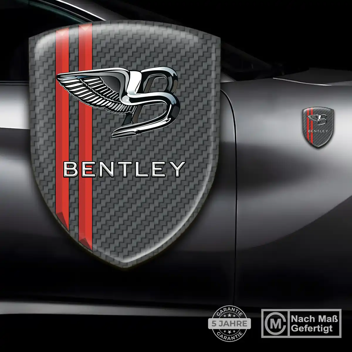 Bentley Emblem Ausdrucksstarkes Design