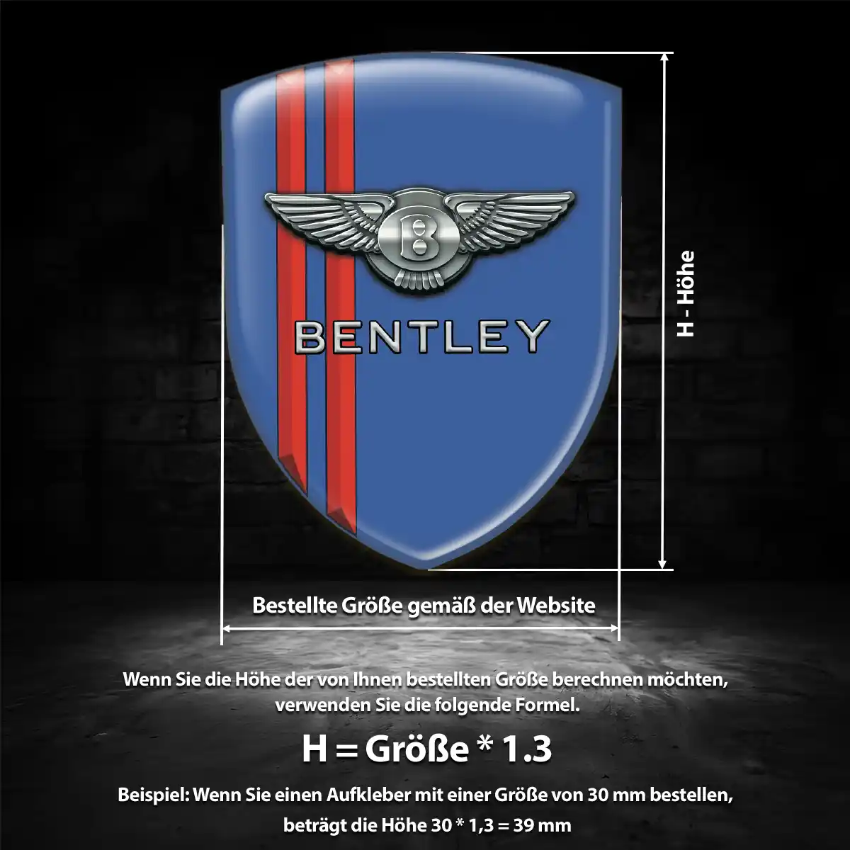 Bentley Emblem Auto Exterieurdesign