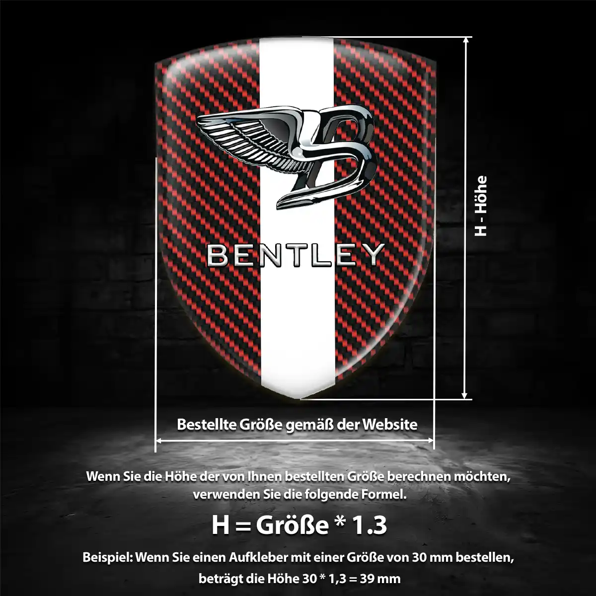 Bentley Emblem Auto Markenedition