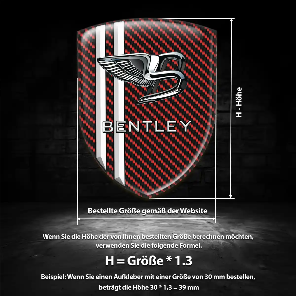Bentley Emblem Auto Modernes Design