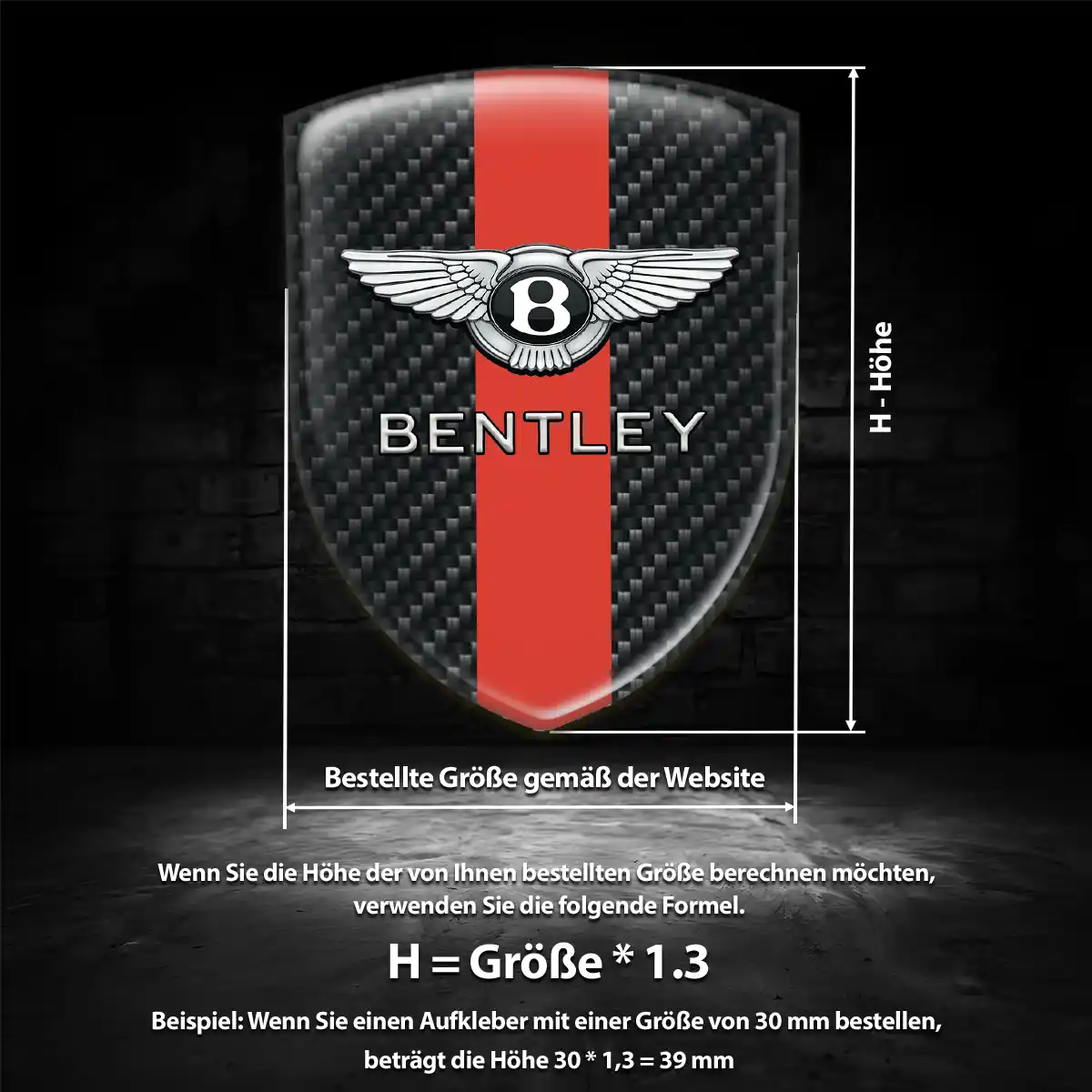 Bentley Emblem Elegantes Design