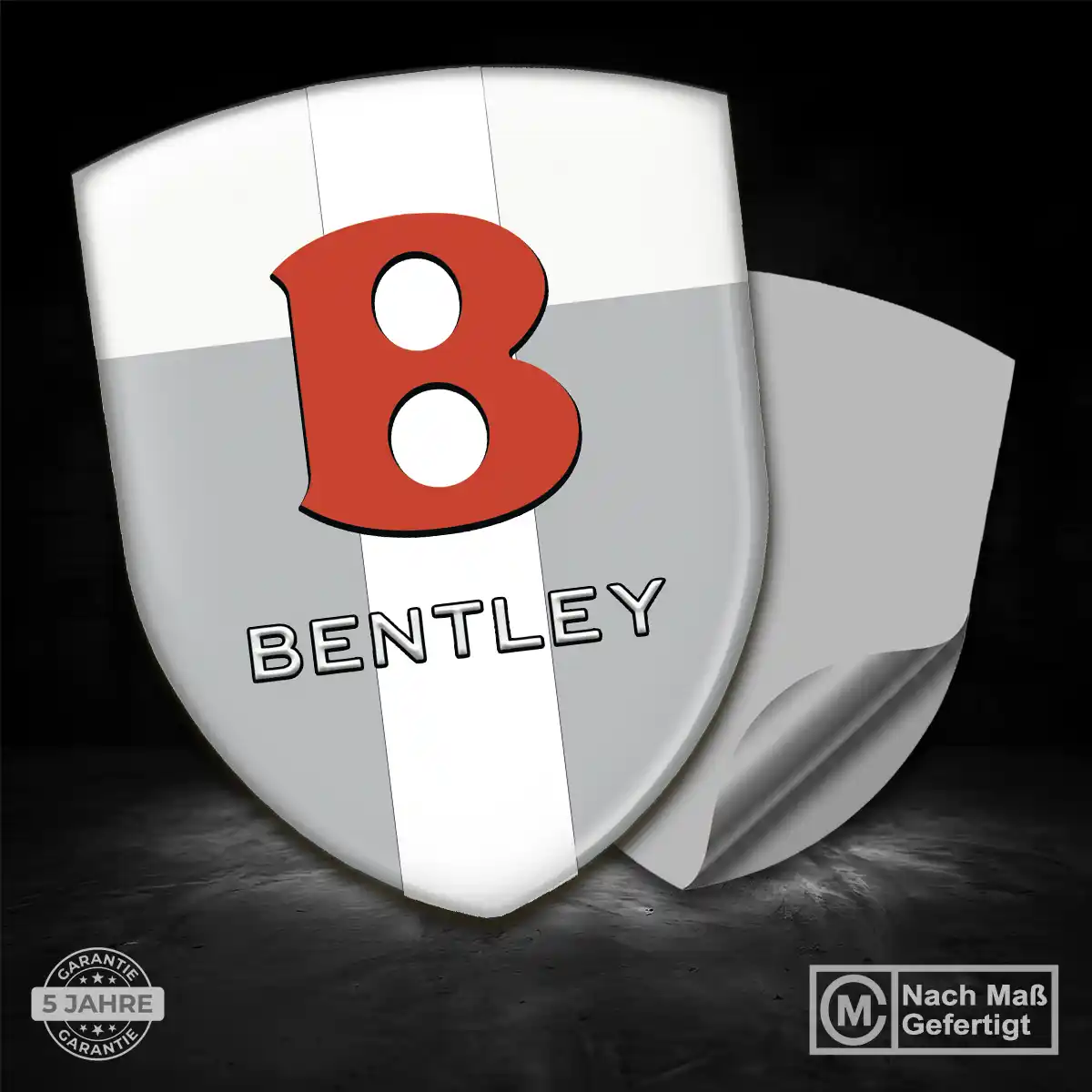 Bentley Emblem Wappen Aufkleber Anspruchsvolles Design