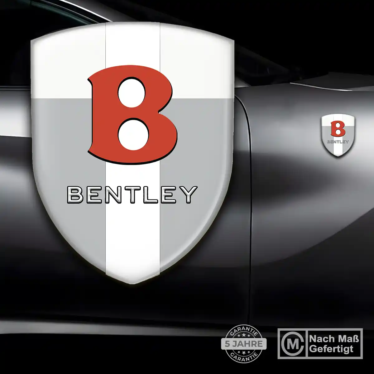 Bentley Emblem Wappen Aufkleber Anspruchsvolles Design