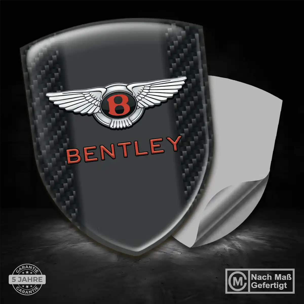 Bentley Emblem Wappen Aufkleber Auto Überzeugende Qualität