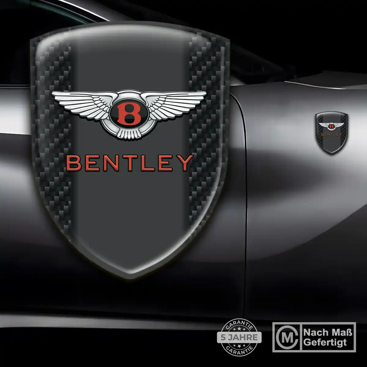 Bentley Emblem Wappen Aufkleber Auto Überzeugende Qualität