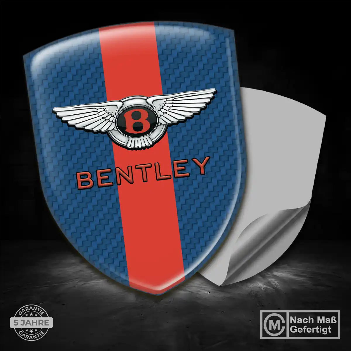 Bentley Emblem Wappen Aufkleber Auto Edles Design