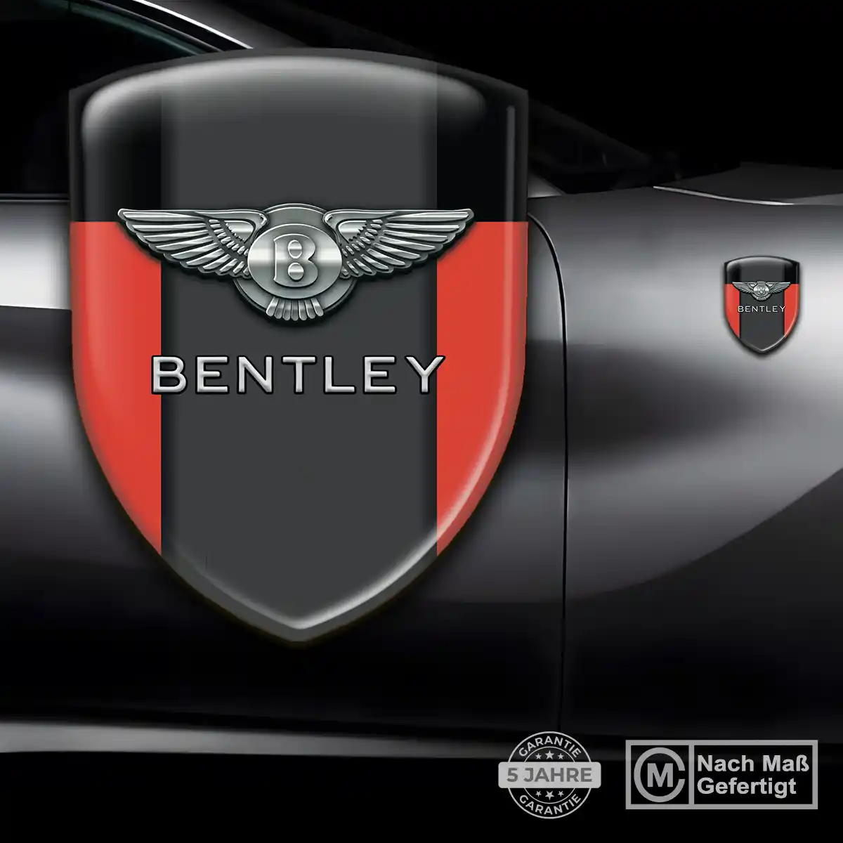 Bentley Emblem Wappen Aufkleber Auto Höchste Qualität