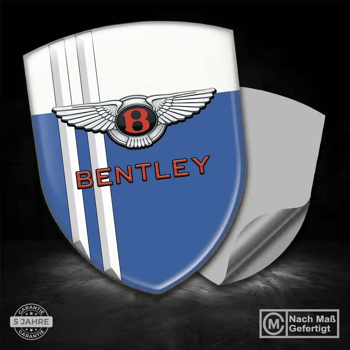 Bentley Emblem Wappen Aufkleber Auto Luxus-Edition