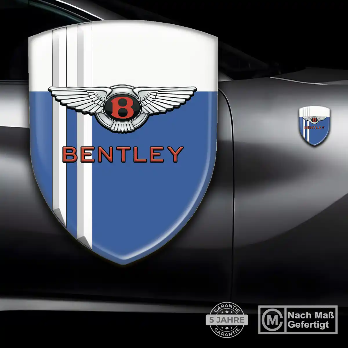 Bentley Emblem Wappen Aufkleber Auto Luxus-Edition