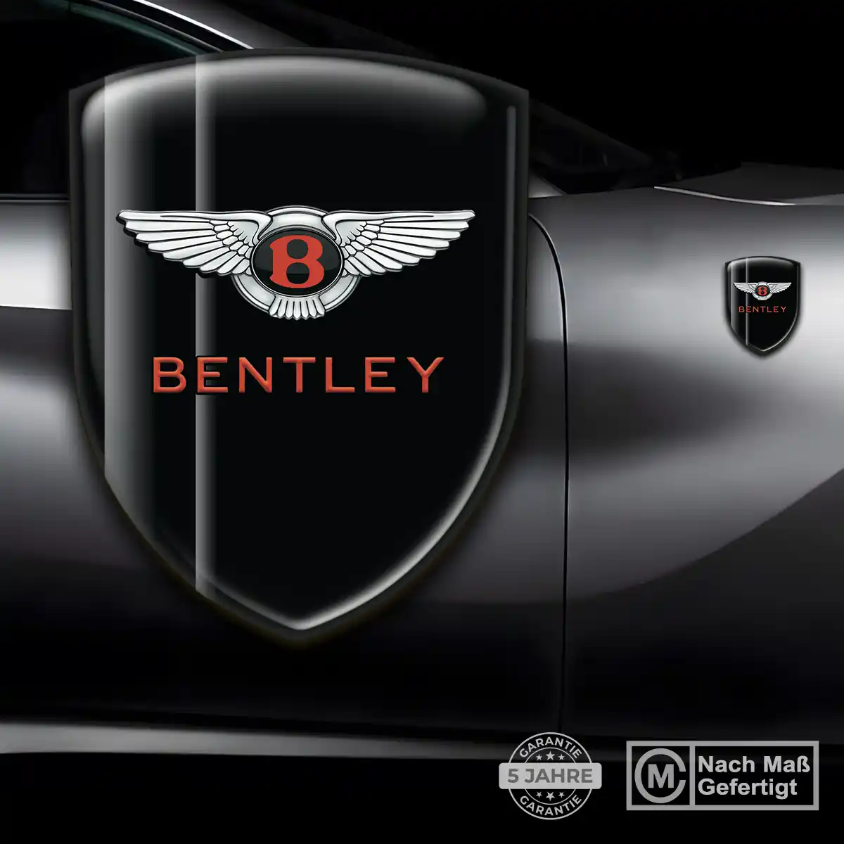 Bentley Emblem Wappen Aufkleber Auto Markenedition