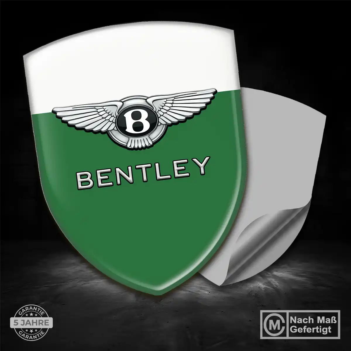 Bentley Emblem Wappen Aufkleber Auto Premium-Edition
