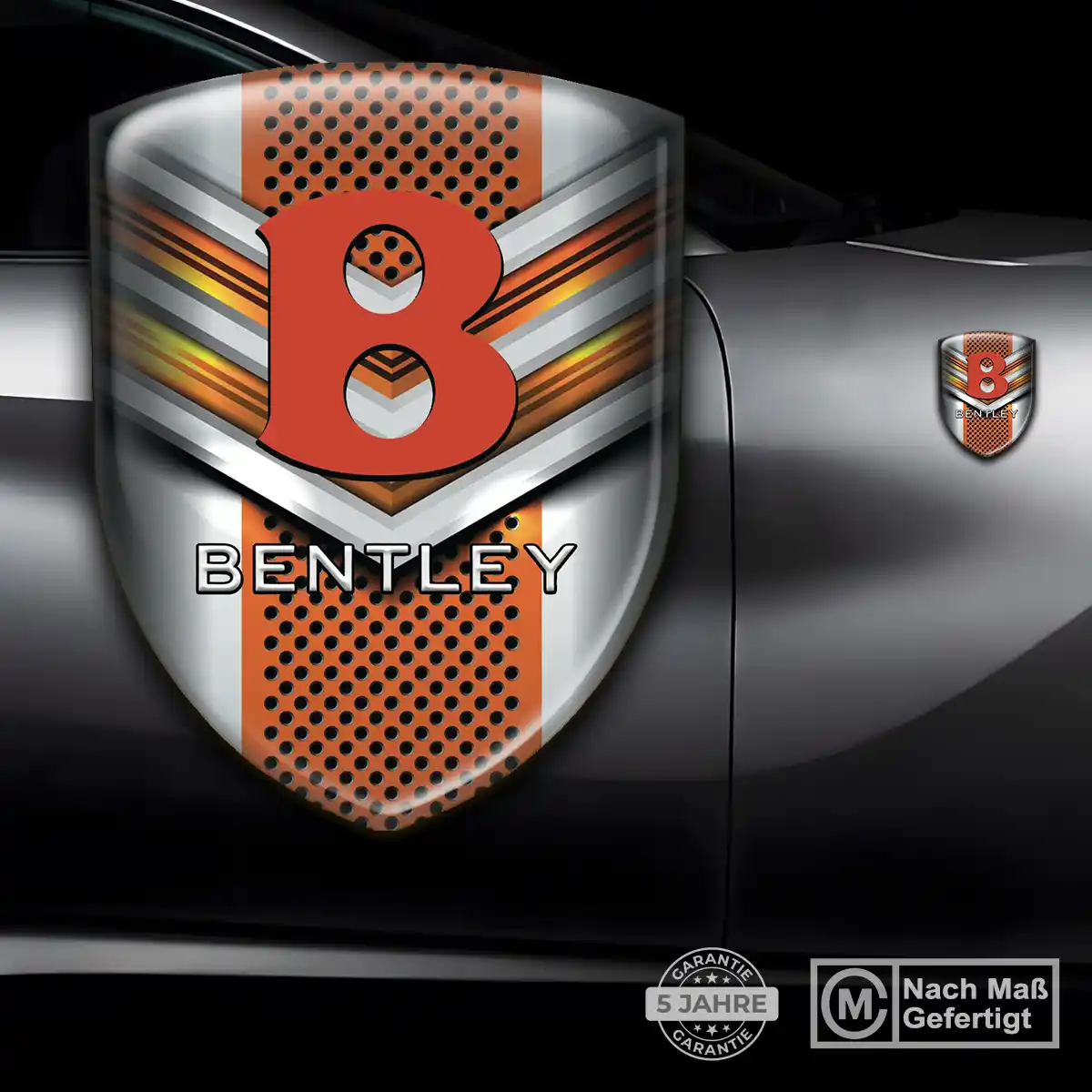 Bentley Emblem Wappen Aufkleber Überzeugende Qualität