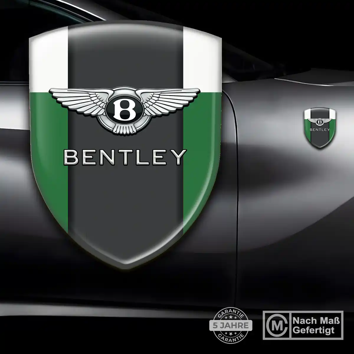 Bentley Emblem Wappen Aufkleber Edles Design
