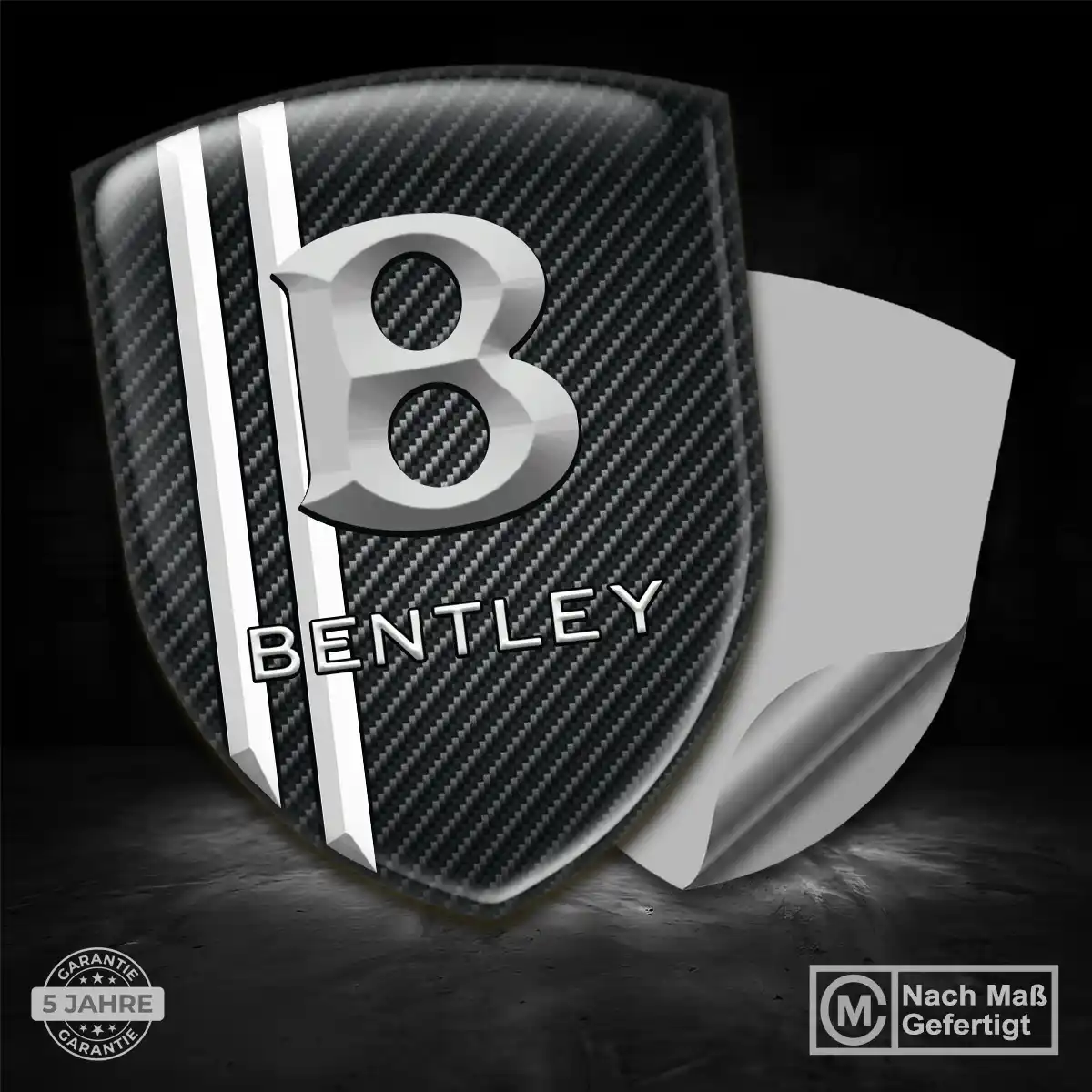 Bentley Emblem Wappen Aufkleber Erstklassige Qualität
