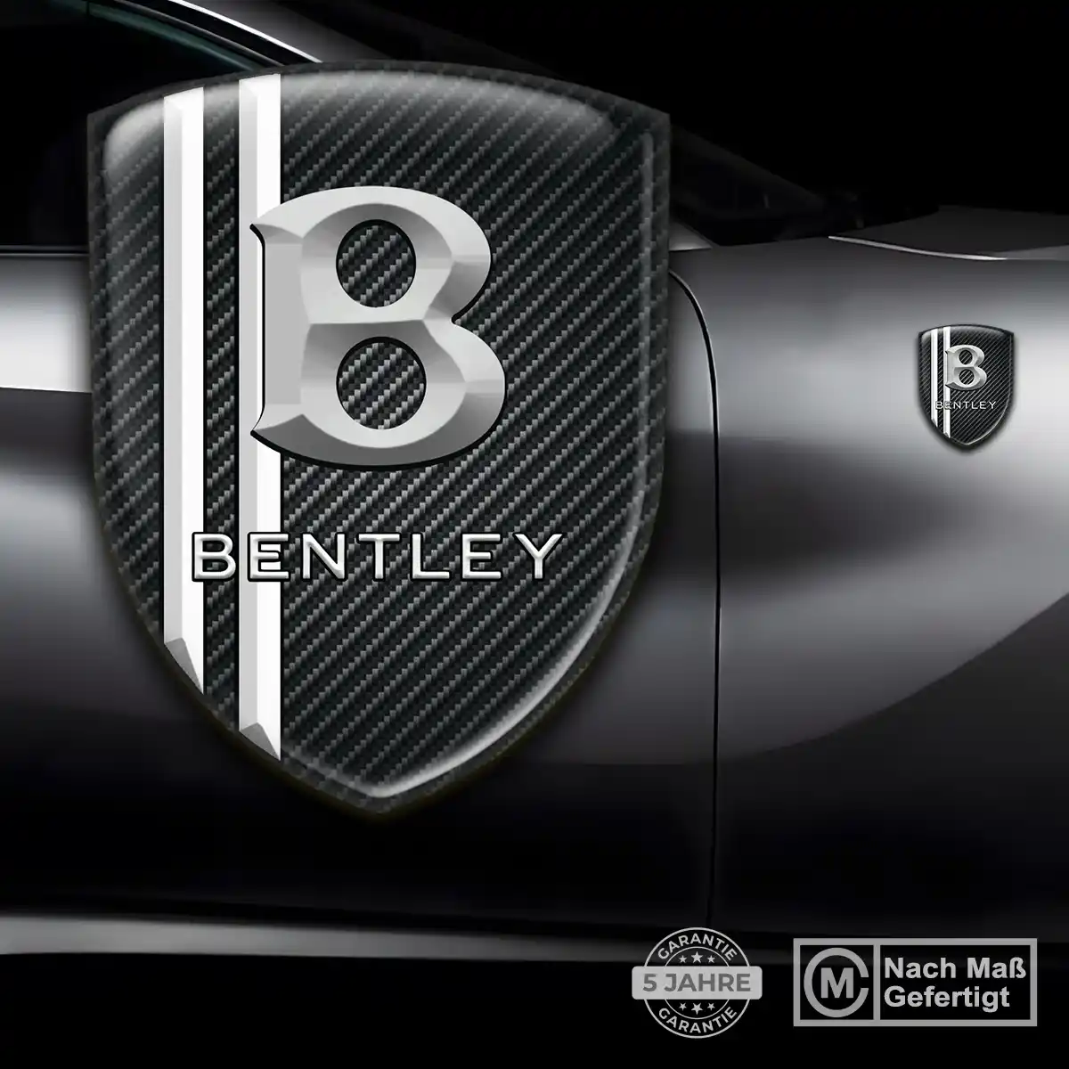 Bentley Emblem Wappen Aufkleber Erstklassige Qualität