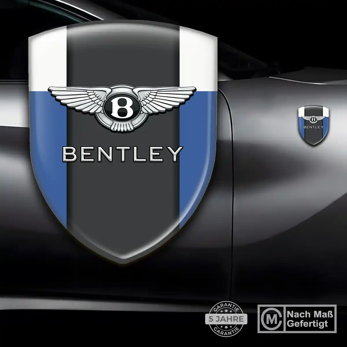 Bentley Emblem Wappen Aufkleber Exterieurdesign
