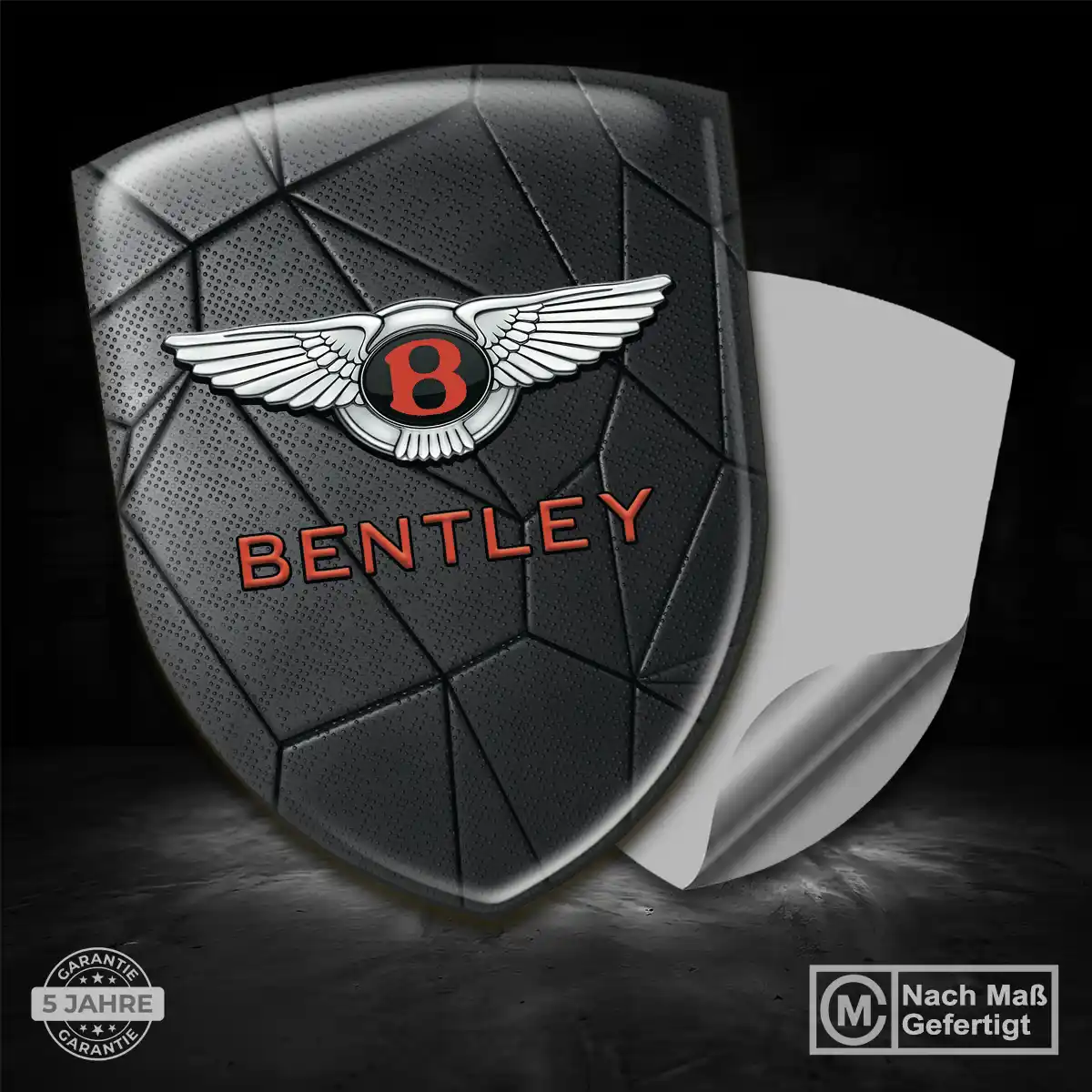 Bentley Emblem Wappen Aufkleber Höchste Qualität