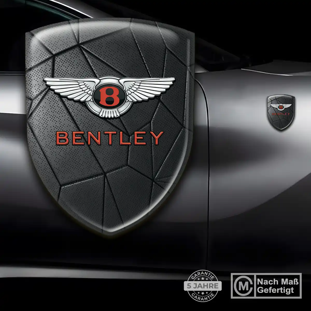 Bentley Emblem Wappen Aufkleber Höchste Qualität